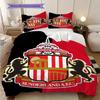 Sunderland Afc Emblem Display Bedding (1 * duvet cover + 2 * pillowcase, without core) 2D Flat Christmas birthday gift Bedding set
