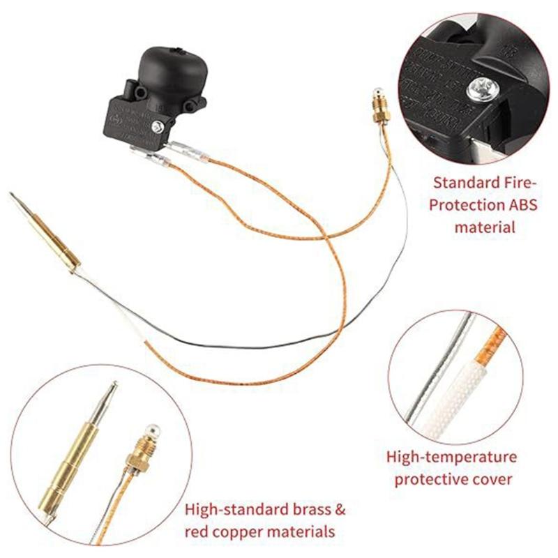 Thermocouple And Tilt Switch For Patio Heater Dump Switch For Propane Heater Patio Heater Outdoor Gas Heater Repair Kit