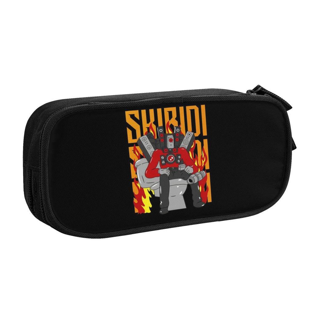 Titan Speakerman Skibidi Toilet Kawaii Pencil Case Boy Girl Large Capacity Pencil Pouch Students Stationery
