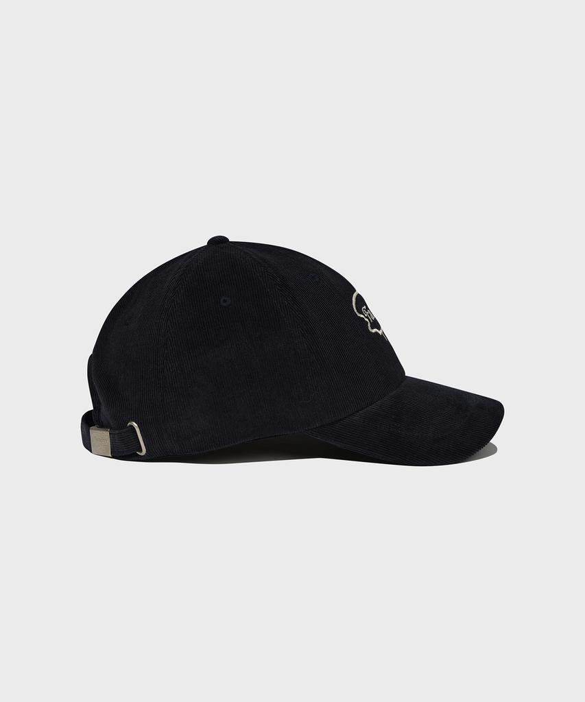 FALLETT Brush Logo Ball Cap Navy