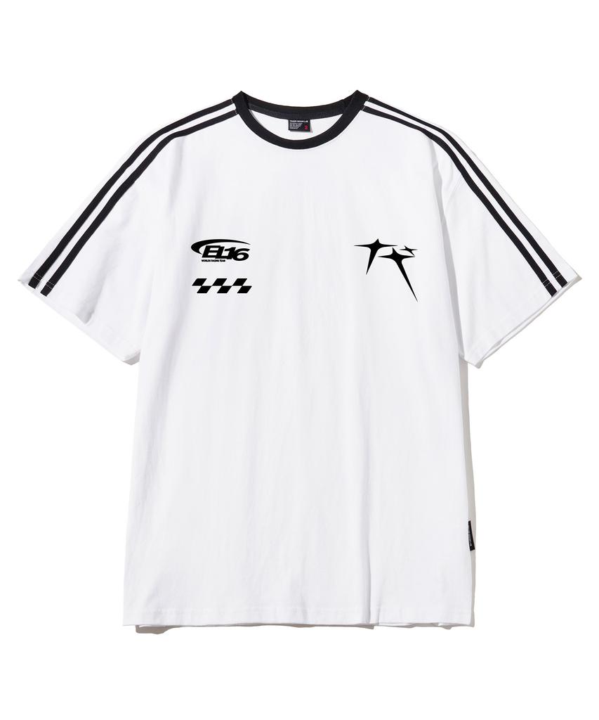 ELIMENO El No.16 Track Line Short Sleeve T-Shirt 5 Colors (Type A)