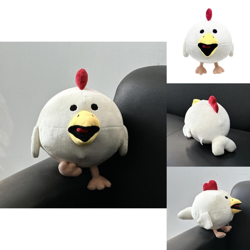 Pistola de Pollo Peluche Figura de Animal Suave Algodón Abrazable Para Niño