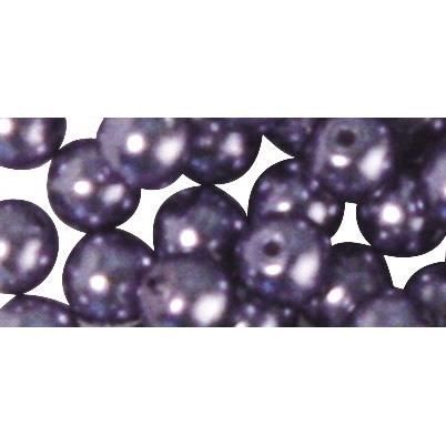 RAYHER 85 Perles en Verre Renaissance Lilas
