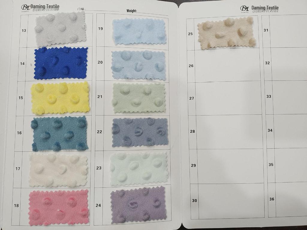 Spot Doudou Velvet Infant Sheet: Crystal Soft Bubble Velvet Fabric, Multiple Widths, Comforting Fit, Doudou Blanket Material