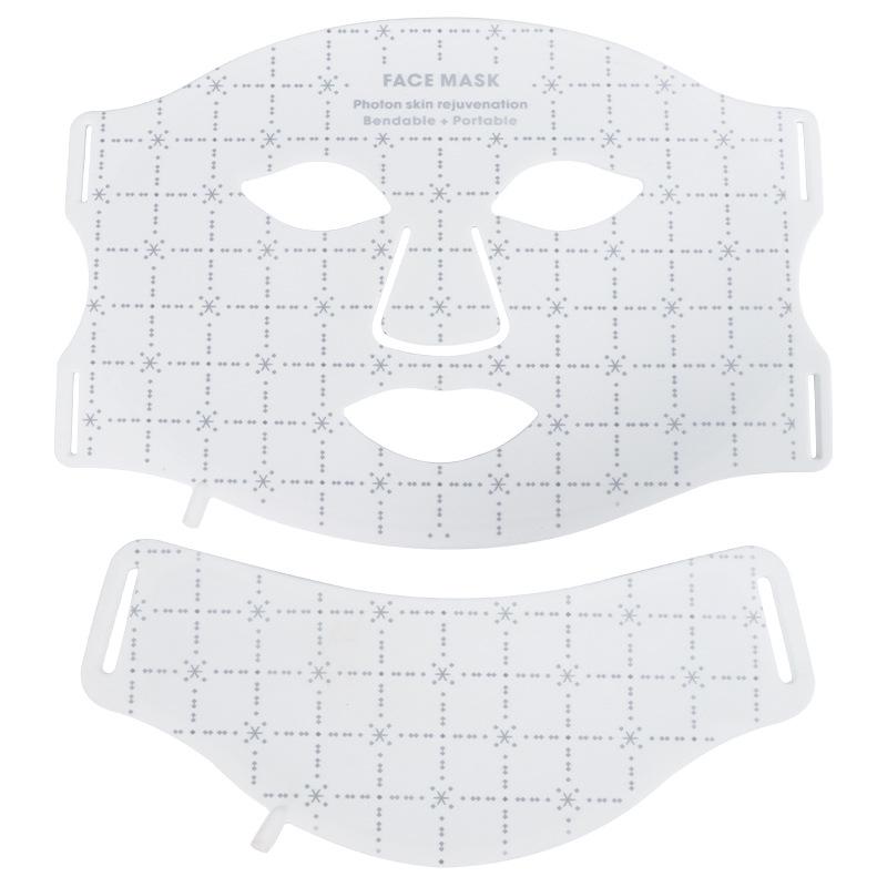 LED Red Light Silicone Beauty Mask for Skin Rejuvenation