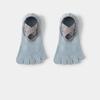 Non Slip Five Toe Yoga Socks For Women Breathable Strapped Pilates Socks Anti-skid Barre Fitness Workout Socks