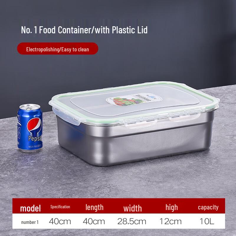 Commercial Stainless Steel Food Storage Container
