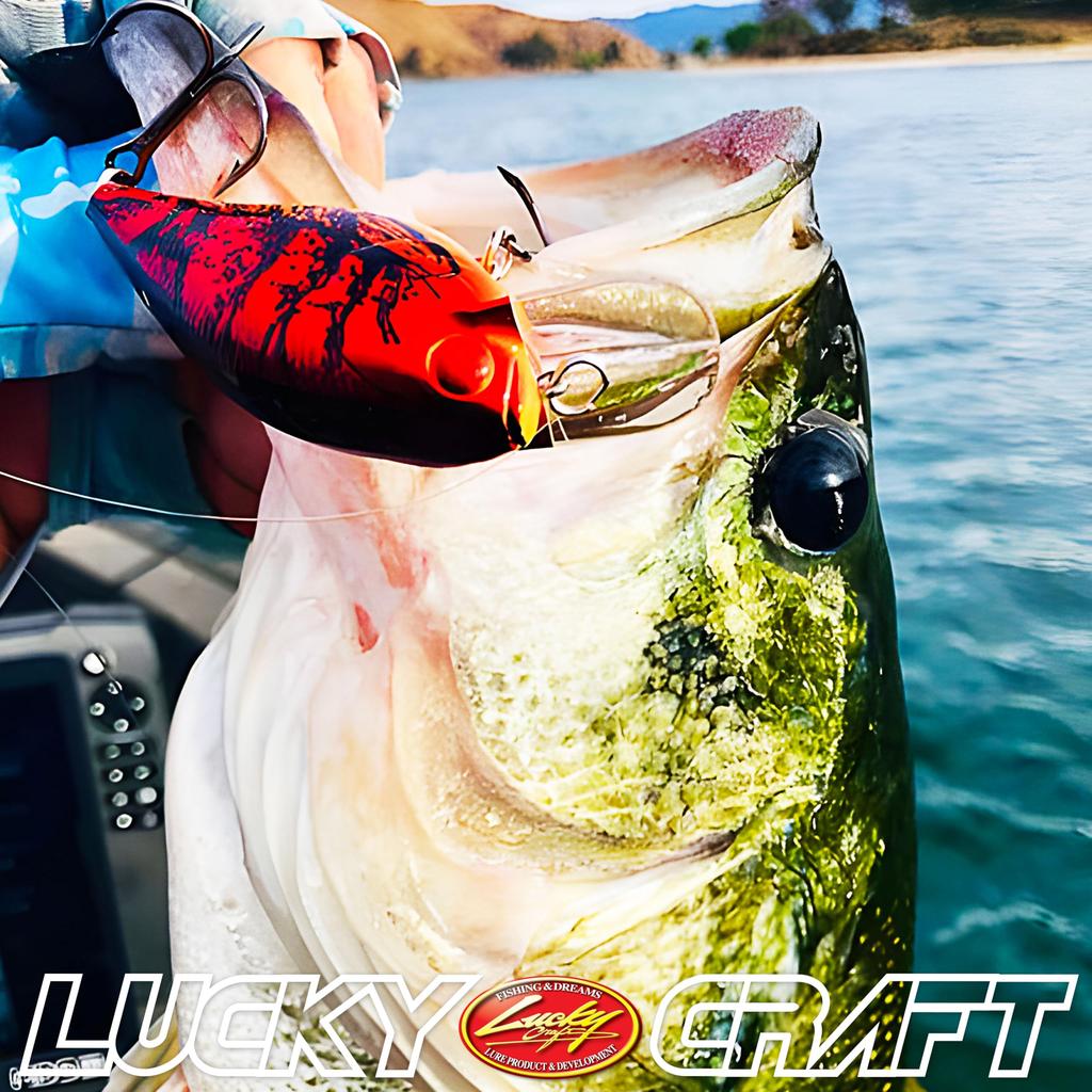 Lucky Craft USA FAT CB BDS Magic US Standard Color Fishing Lure Crankbait Flake Kabuki 1.2 - (175 Gill)