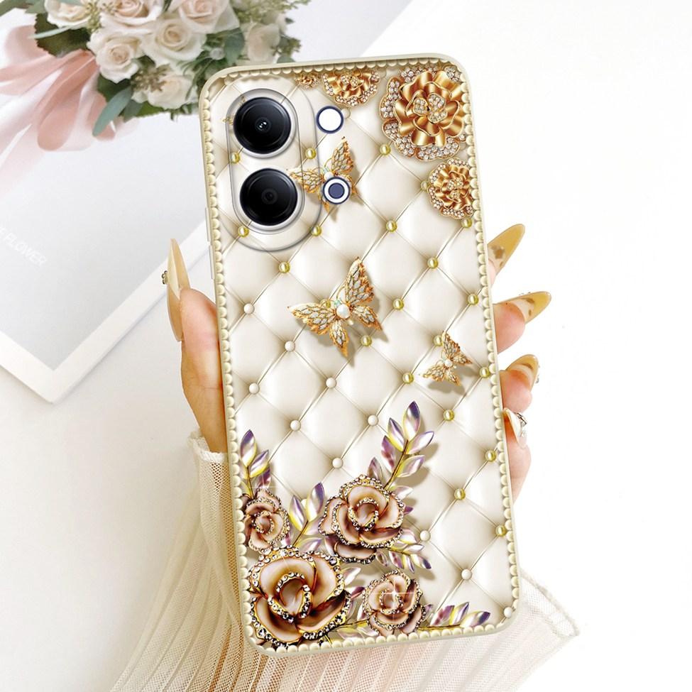 For Vivo Y05 Case Cover Luxury Fashion Cute Cartoon Funny Painted Silicone Funda For VivoY05 Casing