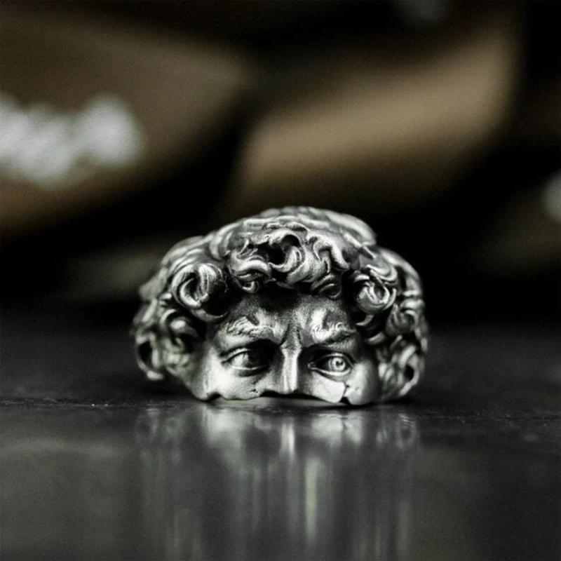 Elegant Cracked Effect Silver Band Sculpture Design Artistic Jewelry Gift For Art Lovers And Fashion Enthusiasts