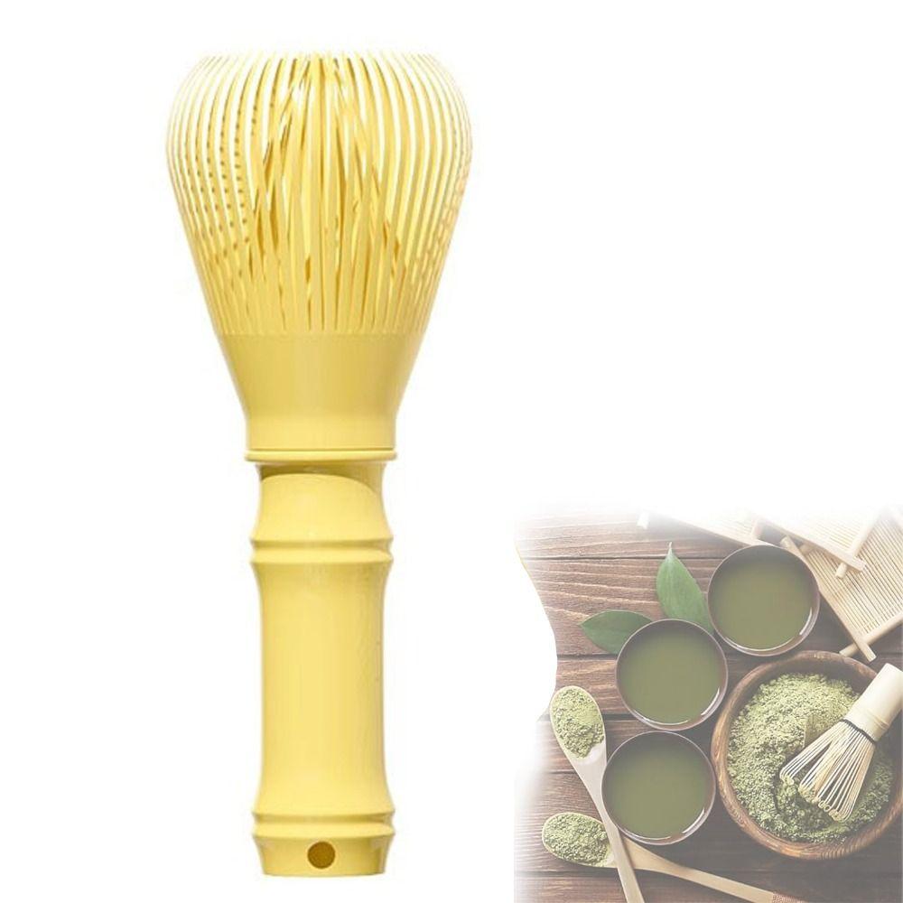 ABS Matcha Whisk Hangable Green Tea Powder Whisk Portable Tea Brush