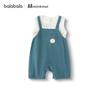 Balabala X Minknui Boys' Sleeveless Overalls Set