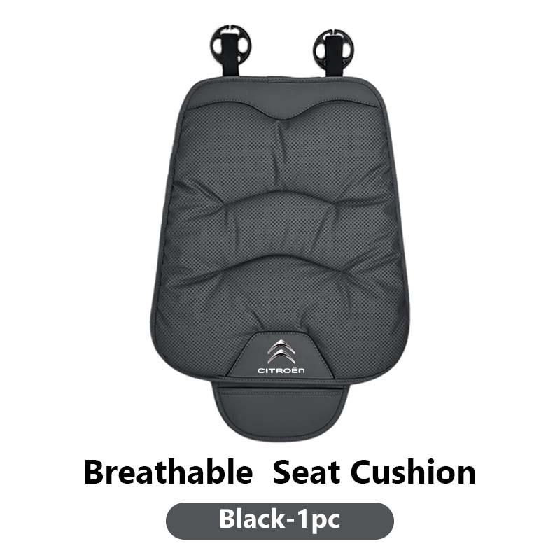 Coussin de siège antidérapant pour voiture Rangement Coussin en soie glacée Quatre saisons Pour Citroen C4 C3 C5 C1 C2 C6 VTS C4L DS3 DS4 DS5 Grand Berlingo