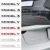 1Pcs Car ABS Badge Letter Label Space X Logo Tail Trunk Sticker For Tesla SpaceX Model 3 Model Y Model S Model X DUAL MOTOR Coil