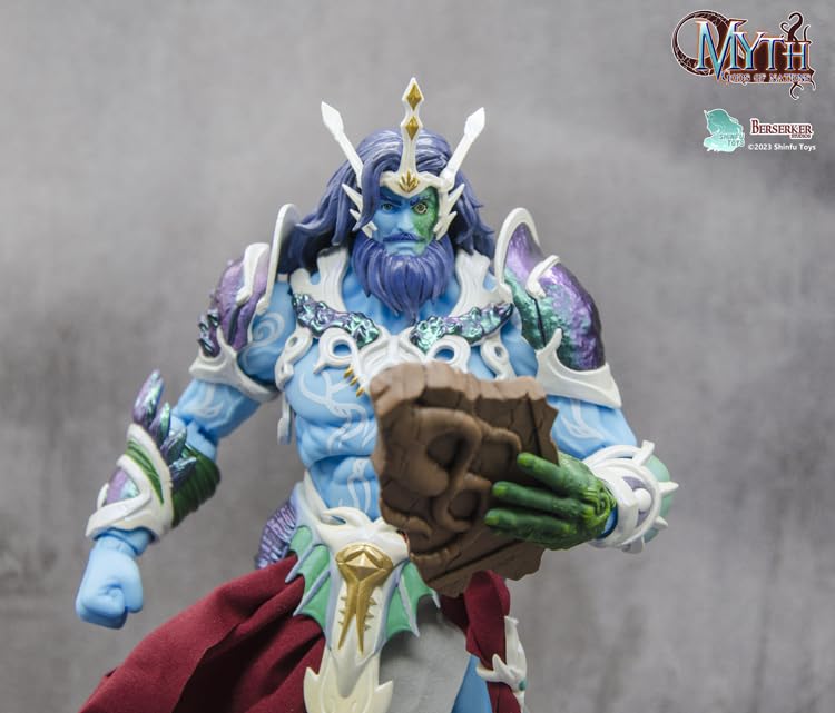 BERSERKER STUDIOS Myth Series M03 Poseidon scale PVC ABS cloth painted movable figure 1/12 & &