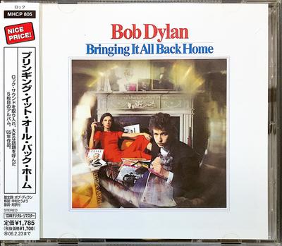 CD BOB DYLAN  Bringing It All Back Home MHCP805 Sony Records In 2005 Japan Rock Used