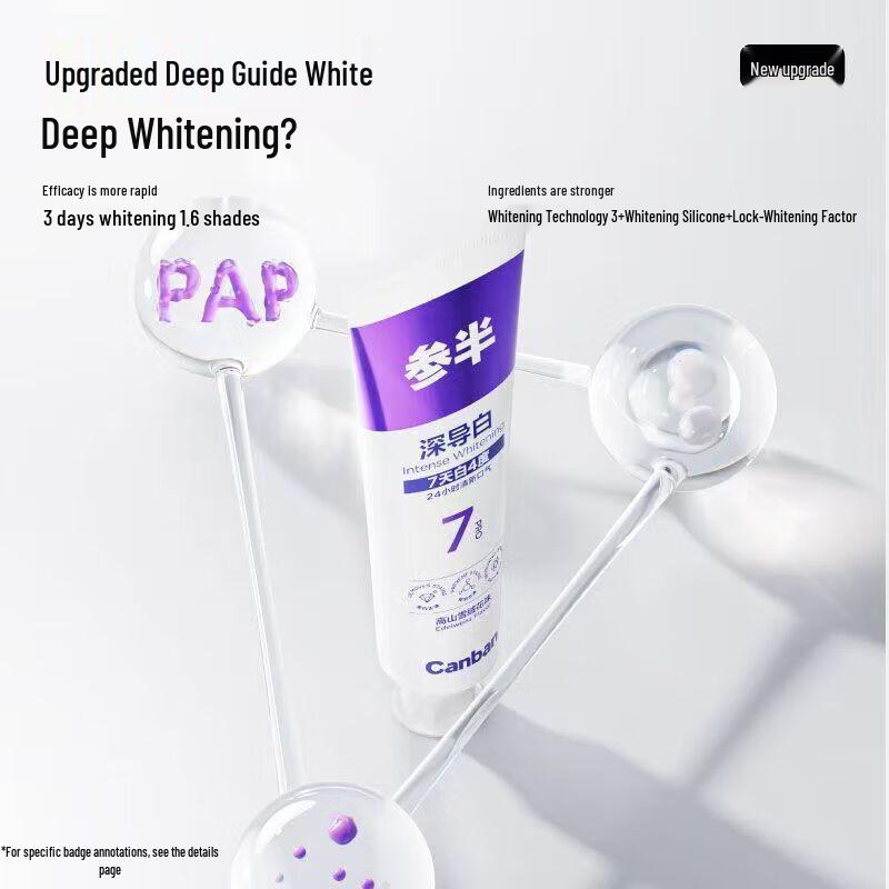 Canban Deep Whitening Toothpaste & Toothbrush Set