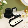 Portable Velvets Jewelry Box Protective Jewelry Display Container Soft Lining Accessories Holder for Women and Girls