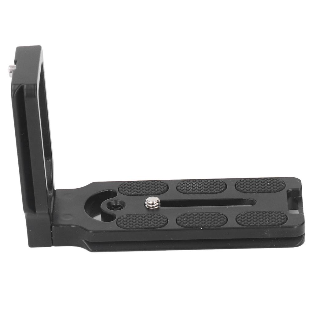 Camera L Bracket Vertical Horizontal Switching Aluminium Alloy Soft Silicone Cushion Quick Release Plate for Camera