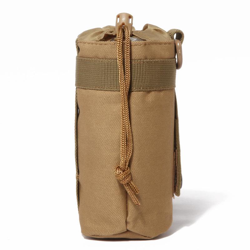 New Multifunction Bottle Pouch Tactical Molle Water Bottle Bag Military Outdoor Camping Hiking Drawstring Water Bottle Holder