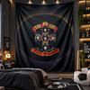 Wall Hanging Tapestry Guns N’ Roses Print Cloth for Living Room Bedroom Home Decor