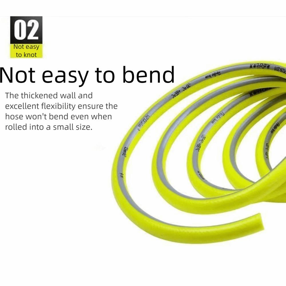 High Pressure Car Water Jet Washer 5/10/20/30m Hose Watering Tube Nozzle Set  Garden Watering