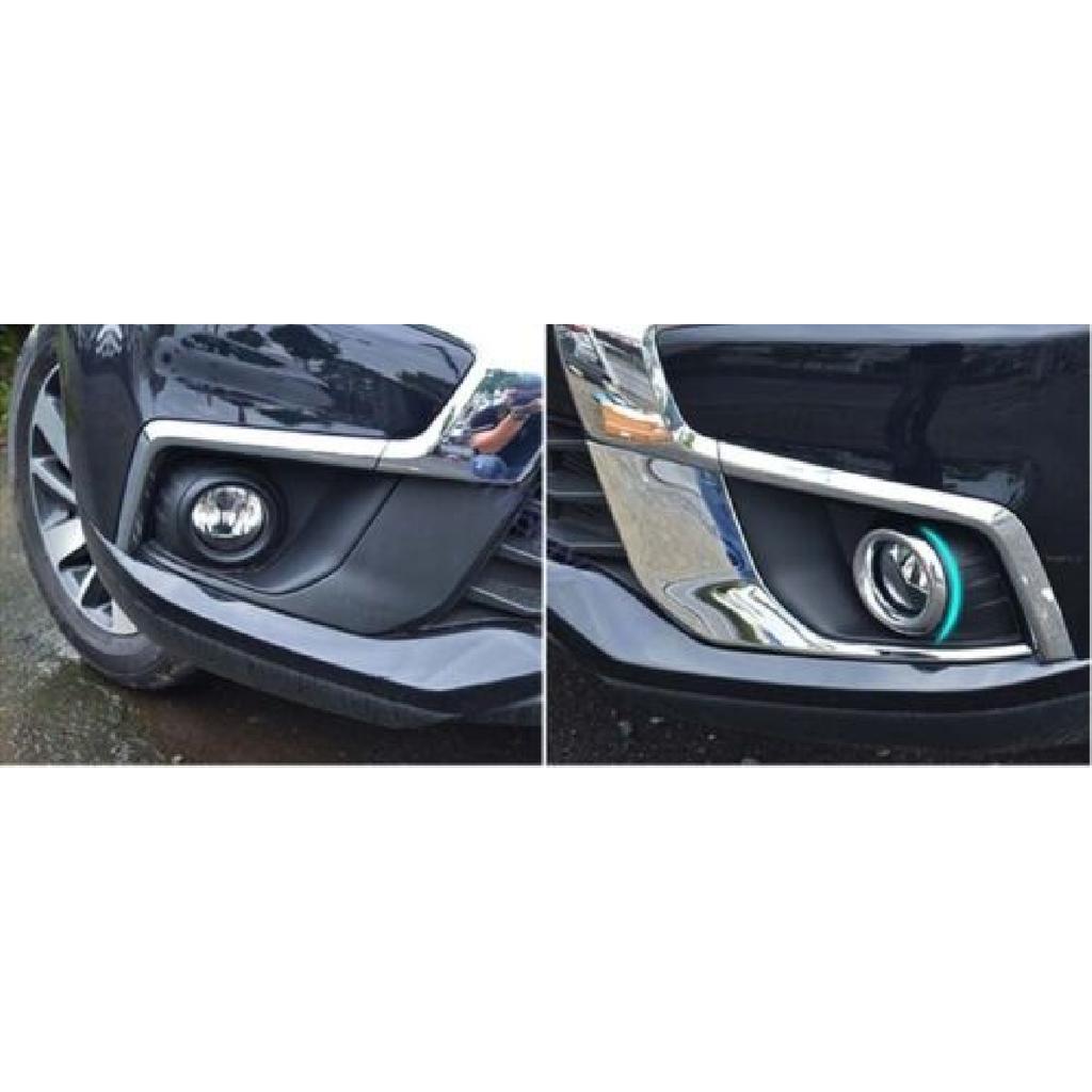 Front Fog Light Cover Eyebrow Trim for 2016- Mitsubishi Outlander Sport 4pcs