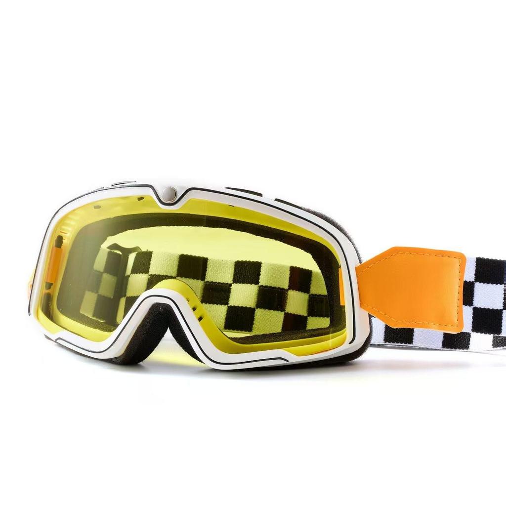 Popular Windproof & Sandproof Motorcycle Riding Goggles – Off-Road & Harley Helmet Compatible
