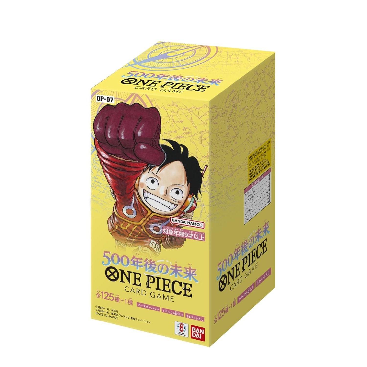 BANDAI ONE PIECE Card Game 500 Years Future OP-07 (BOX) 24 packs included