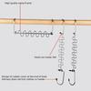 12-Hook Clothes Hangers with Rotatable Hooks Double Sided Durable Metal Hanger for Clothes Closet Laundry Room Space Saving Storage Organization