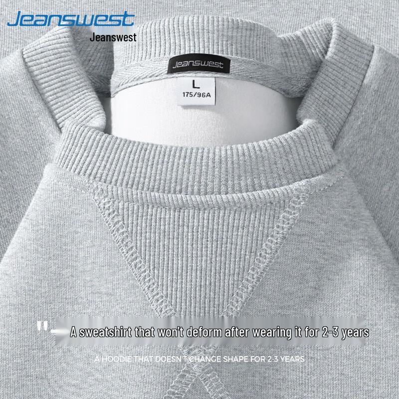 Jeanswest Herren Schweres Rundhals-Sweatshirt