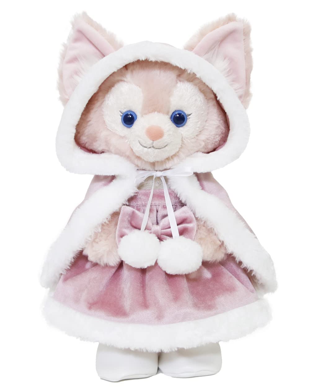 

[gaia80] Костюм Линабель с розовым плащом, одежда, одна плюшевая игрушка, продается отдельно [Оригинальная ручная работа] Одежда для плюшевых игрушек размера S, рождественский Санта