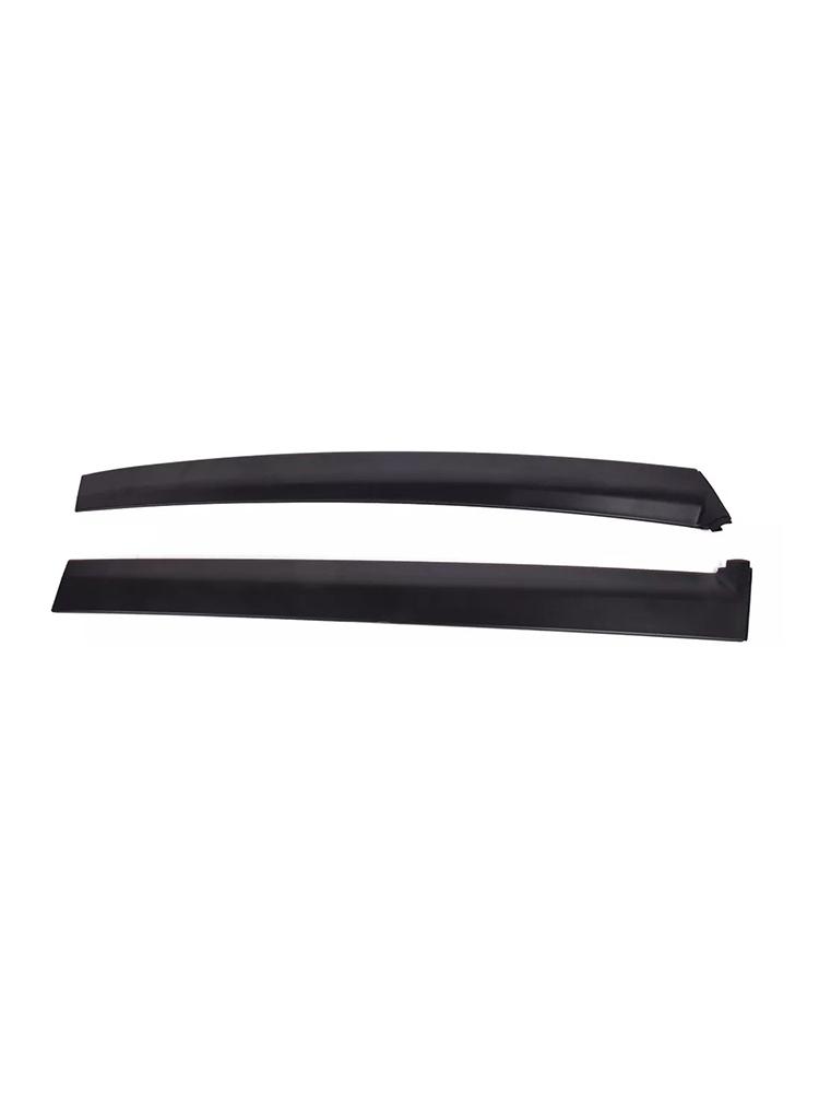 Left&Right Door Garnish Trim Pillar Sash Set SLJ-1173A-BK For Honda Civic 92-95