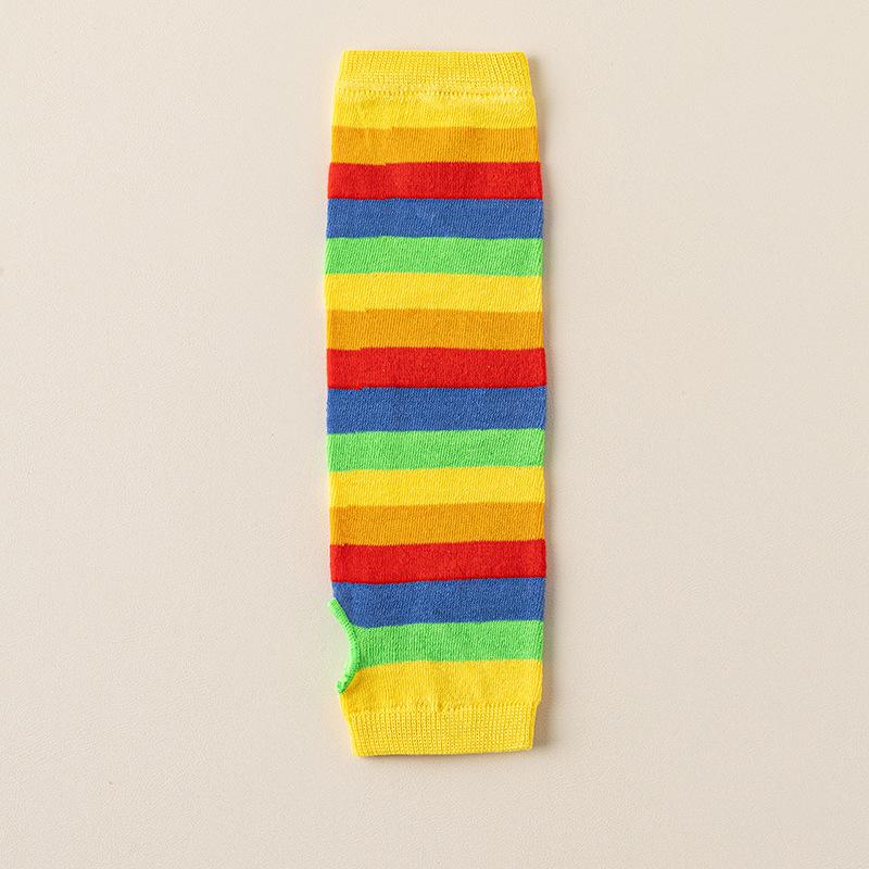 European and American Rainbow Striped Socks Children's Party Performance Halloween Cosplay Long Leg Over Knee Socks