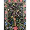 French Botanical Forest Print Carpet Nature Inspired Rug Elegant Floral Design Mat Vintage Style Rugs Bedroom Living Room Decor