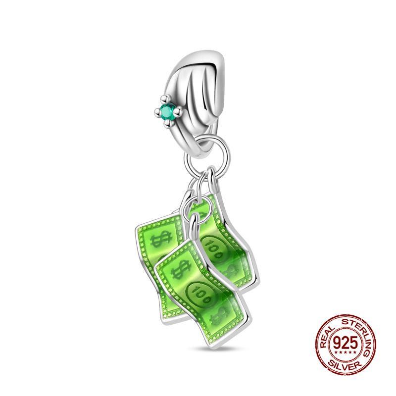 New In Charms Copper Lucky Red And Green Apple Charms Beads Fits Women 3Mm Original Bracelet Necklace Diy Fine Jewelry Gifts