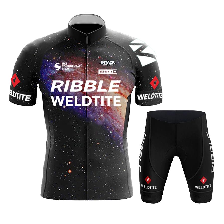 2026 Summer Breathable Cycling Suit Set Men Short Sleeve Cycling Clothing MTB Bike Uniform Ropa Maillot Ciclismo Summer Road Bicycle Wear