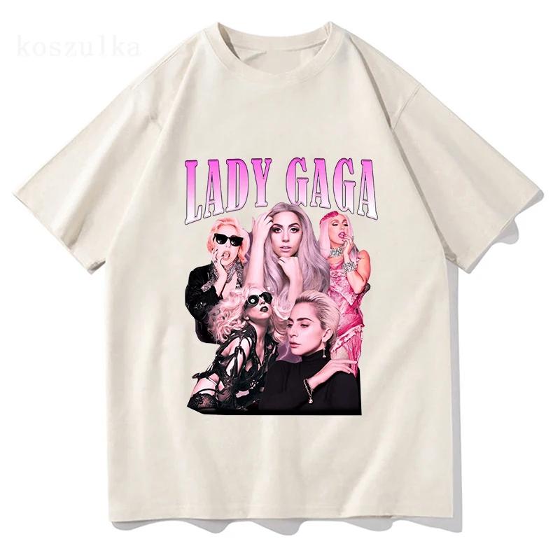 Lady Gaga Mayhem TShirt 2025 New Album Fashion Women Clothing Retro Summer Harajuku Women Clothing Clothes for Fans TShirts