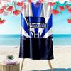 Hertha BSC Print Beach Towel, Large Soft Quick Dry Towel for Beach Camping Swimming