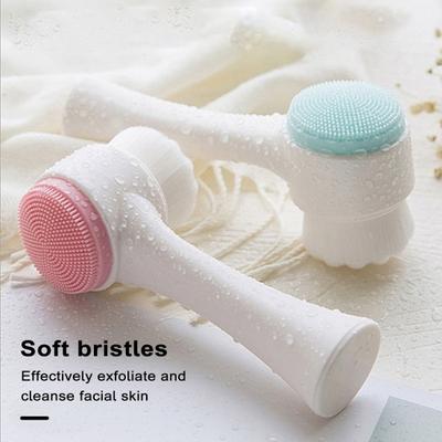 Escova de Limpeza Impermeável Esfoliante Massageadora Cerdas Macias Ferramenta de Limpeza Facial para Todos