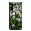 For Redmi Note 13 pro Case Pink Phone Case Fashion Silicone TPU Soft Back Cover Redmi Note 13 Pro Flower Capa 6.67" Cats Coque
