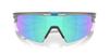 Oakley Sunglasses Frame Color Matte Gray Lens Prizm 136mm 0OO9403, (Front) Ink, Color Sapphire,