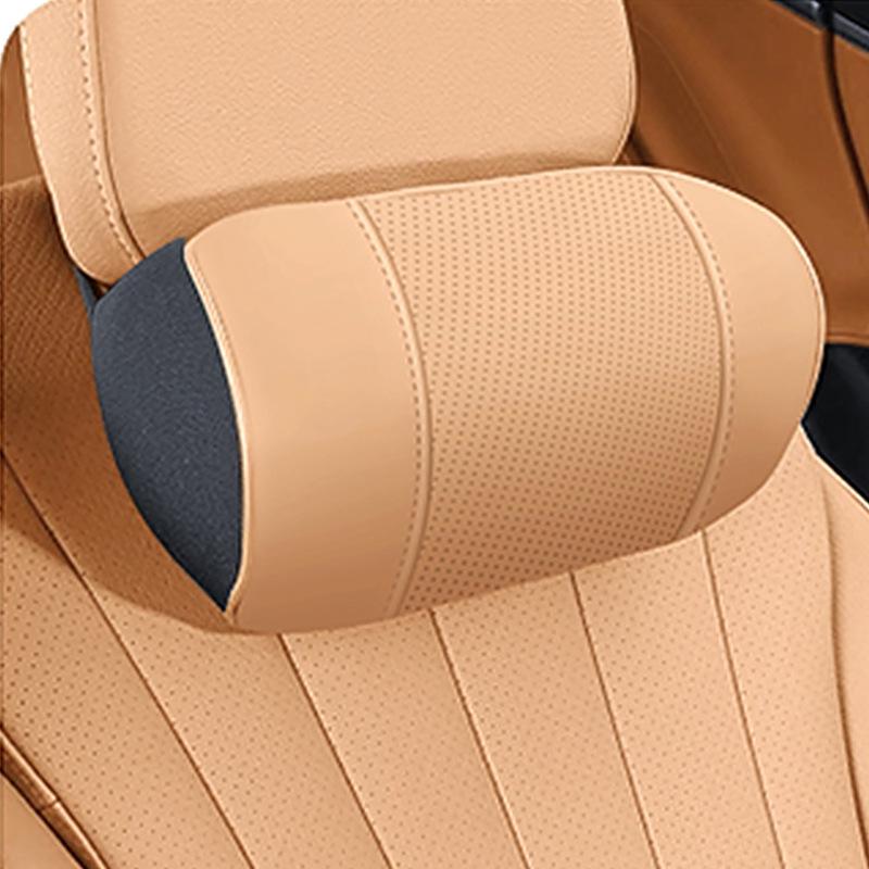 Headrest & Lumbar Support Cushion for Lynk & Co 01-09 New Energy Vehicles.