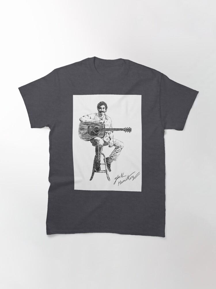 Jim Croce Jim Croce Original Ink Drawing Print Classic T-Shirt