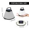 Solar Camping LED Lights Lantern Portable USB Lamp Folding Bubble 500mAh Mini Emergency Light for Outdoor Climbing Lighting