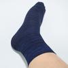 5 Pairs - Summer Lightweight, Durable, Sweat-absorbent and Breathable Men's Pure Silk Cotton Casual Sports Stockings Mid-calf Socks