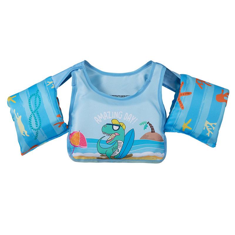 Xiaolü Children's Inflatable-Free Life Vest with Floating Sleeves & Armbands - For Boys & Girls