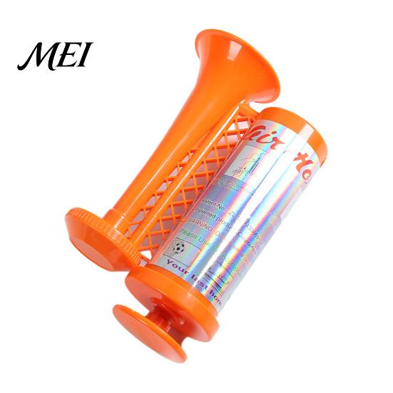 Long-lasting Sound Horn Hand Pump Air for Sports Games, Cheering Noise Maker Stadium, Portable Push Speaker Soccer Fan Party Battery-free