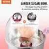 Electric Cotton Candy Machine, 1000W Candy Floss Maker, Commercial Cotton Candy Machine with Cover, Stainless Steel Bowl, Sugar Scoop, Drawer, Perfect