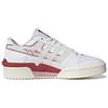 Adidas Originals Forum Exhibit Low 2 Comfortable Versatile Low-Top Skate Shoes Women sneaker White Red IE7996